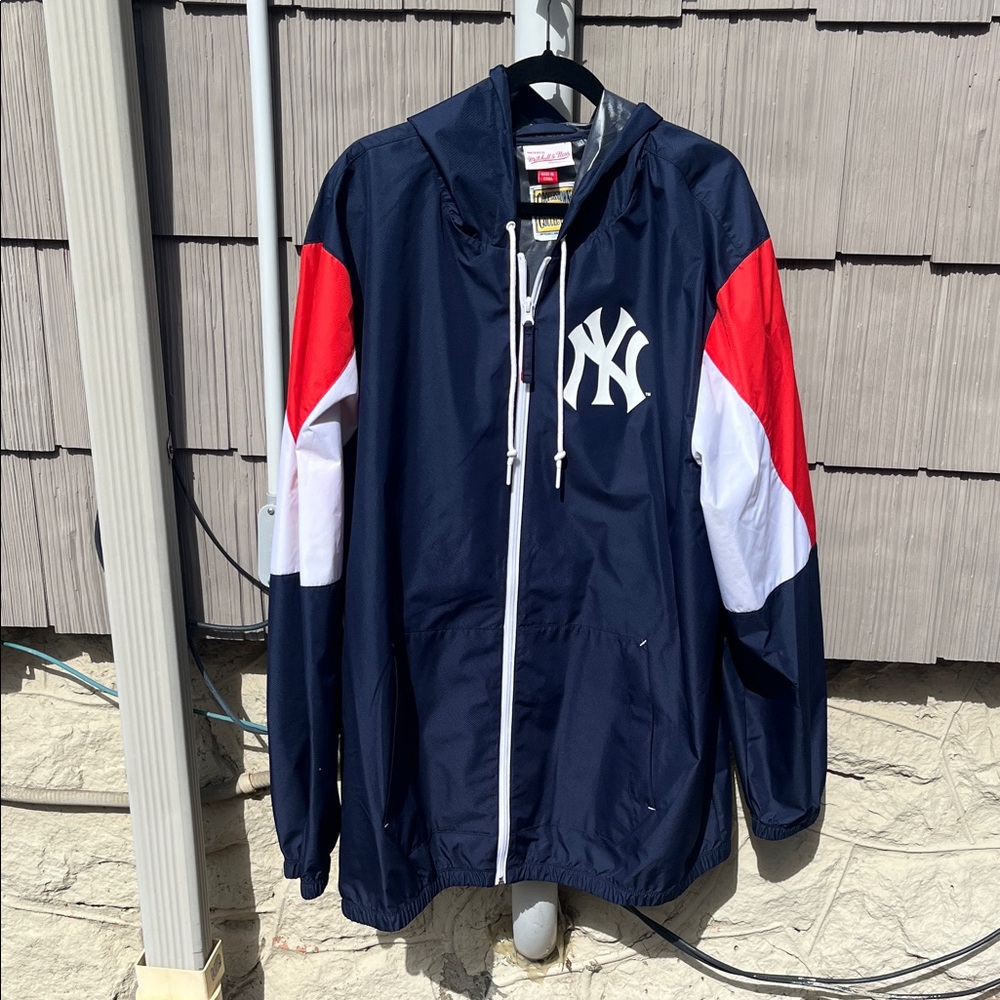 Yankees Navy Windbreaker Jacket - Picture 1 of 6